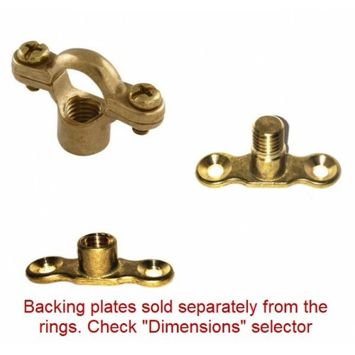 Messing munsen ring - messing,