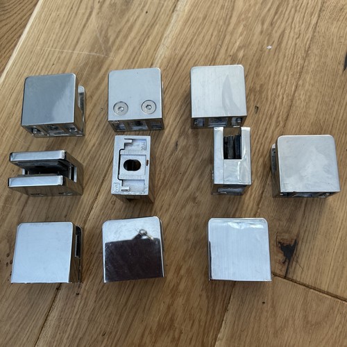 Glasklemmhalterung eckig x - glasklemmhalterung,