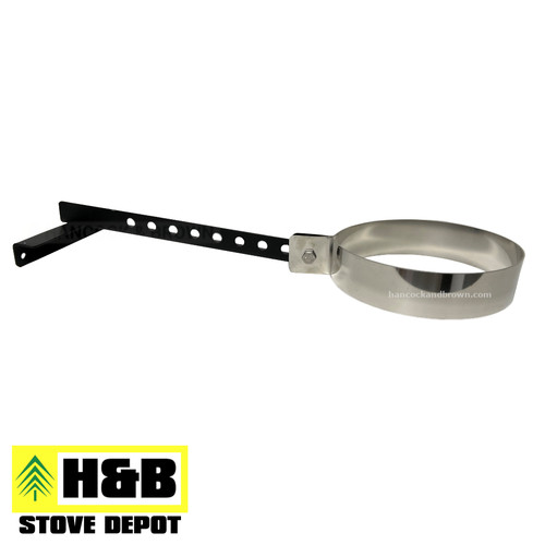 Rauchrohrschelle mit - 7",